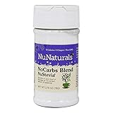 NuNaturals NoCarb Blend Powder All Purpose Natural Sweetener, Sugar-Free, Zero Calorie (2.75 oz)