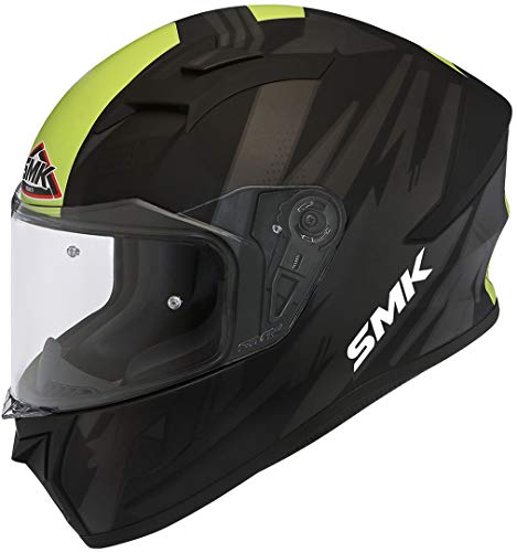 SMK Helmets Stellar Solid Motorcycle Helmet Casco del motociclo