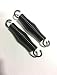 BLACK Heavy Duty Barrel Shaped Swing-mate Comfort Spring for Porch Swings, Free-standing Swings, Hammocks and Hammock Chairs. 2" in Diameter and 8-1/2" in Length.