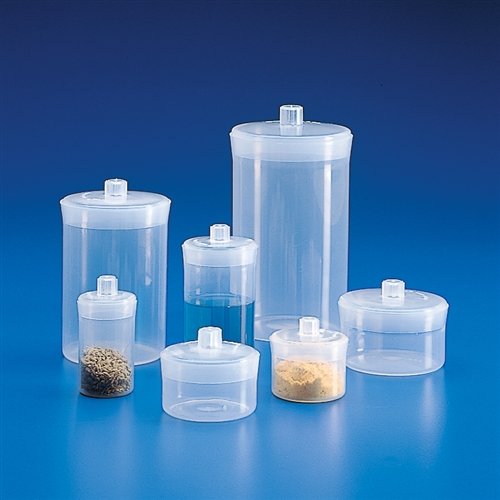 Weighing Bottles, Polypropylene, W Closure, 70x118mm (D x H) 360mL, case/10