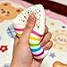 Rainbow Cake Squishies,Jumbo Slow Rising Fidget Squeeze,Soft Relief Squishy Stress,Squeeze Ball Sensory for Anxiety Stress Party Favors Colorful