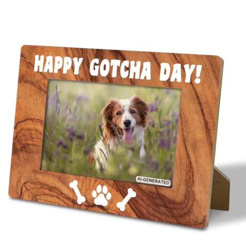 Dog Adoption Photo Frame with Stand