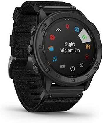 Garmin tactix Delta Solar Smartwatch display showing 'Night Vision: On'