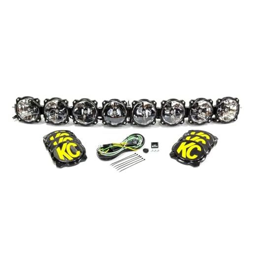 KC HiLiTES 91308 Gravity Pro6 LED Light Bar - 50" Combo System
