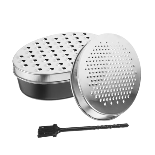 BESTYASH Rallador Oval Doble con Contenedor miniatura 1