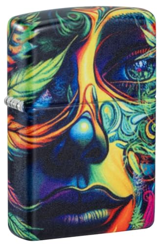 Mechero Zippo con grabado personalizado diseño camuflaje miniatura 1