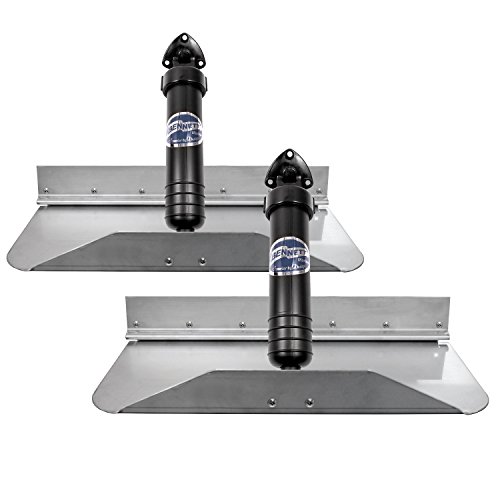 🔥 Cashback up to 70% Bennett 189 Hydraulic Trim Tab Set without Controls - 18" x 9"