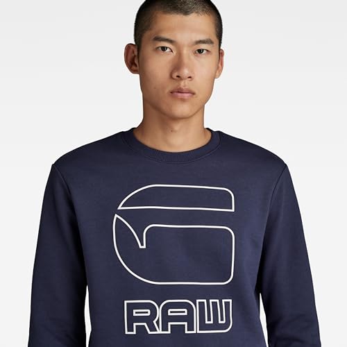 Sweatshirt G-Star Graphic Graw pull confortable contre le froid - 5