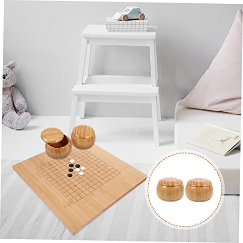 Boîte en bambou de qualité supérieure pour jeux d'échecs - 5