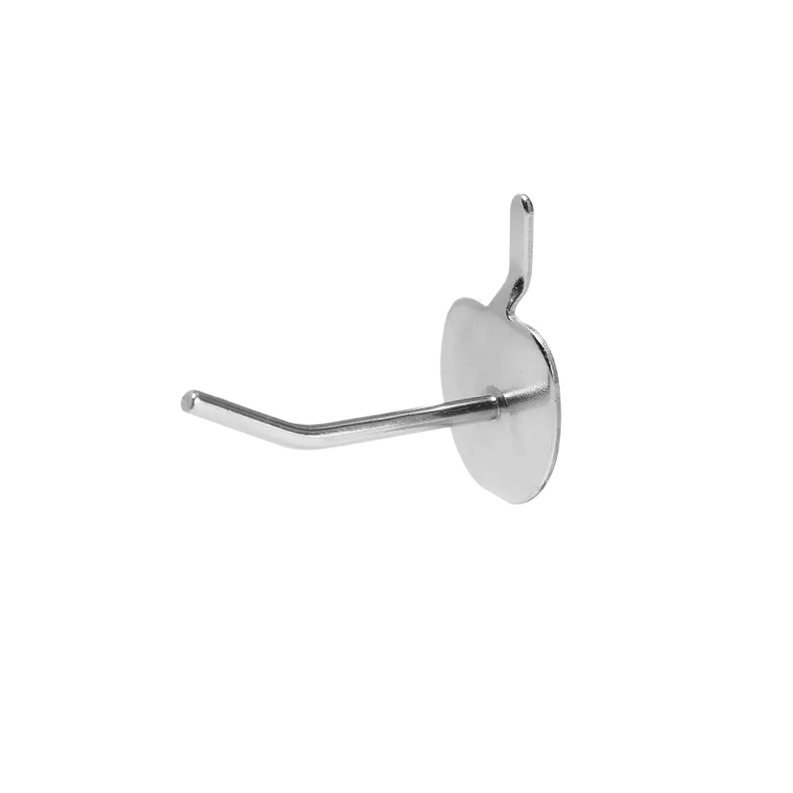 Mdsrfgn One Color Shop Shelf Hooks 5Pcs Display Hooks Storage Racks Supermarket Shelf Hanger Single Pegboard Hook Peg Retail Shop Garage Kitchen Rack(A-5Cm)