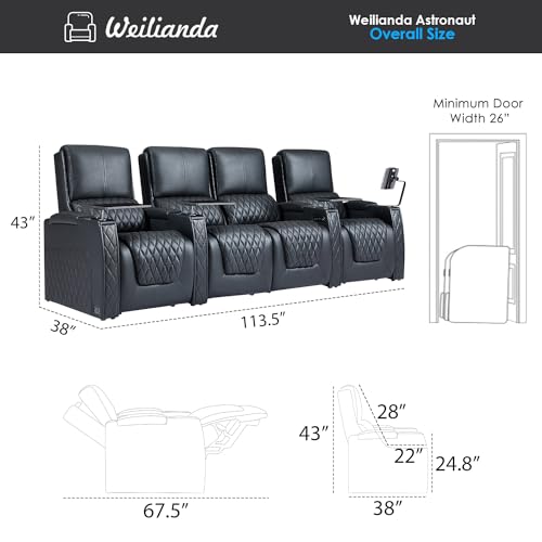 Luxury Home Theater Recliner Seating