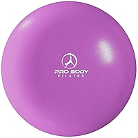 ProBody Pilates Bal kleine oefenbal, 9 inch buigbal, mini-zachte yogabal, trainingsbal voor stabiliteit, barre, ab, kern, fysiotherapie en fysiotherapiebal bij thuisgymnastiek en kantoor (groenblauw