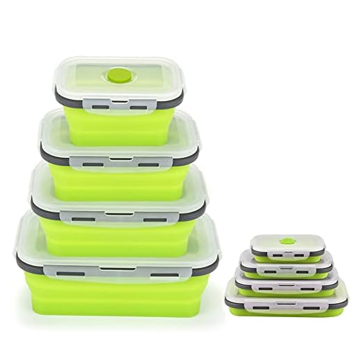 SZRWD Faltbare Silikon-Behälter