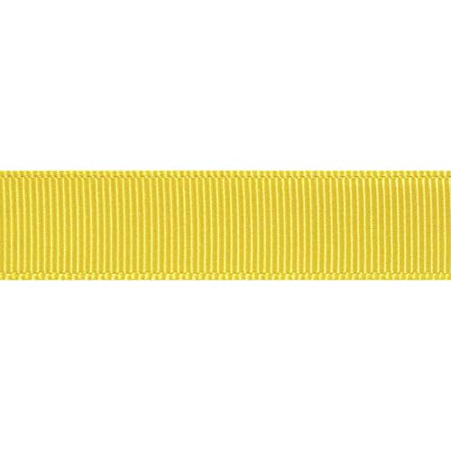 Ruban cordelé Prym 907732 jaune de 26mm pour couture et mercerie en rouleau de 20m