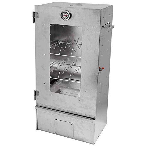 Fumoir avec 3 étages pour le fumage et la cuisson