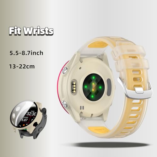 Correa de silicona para Garmin Forerunner 570, impermeable miniatura 3