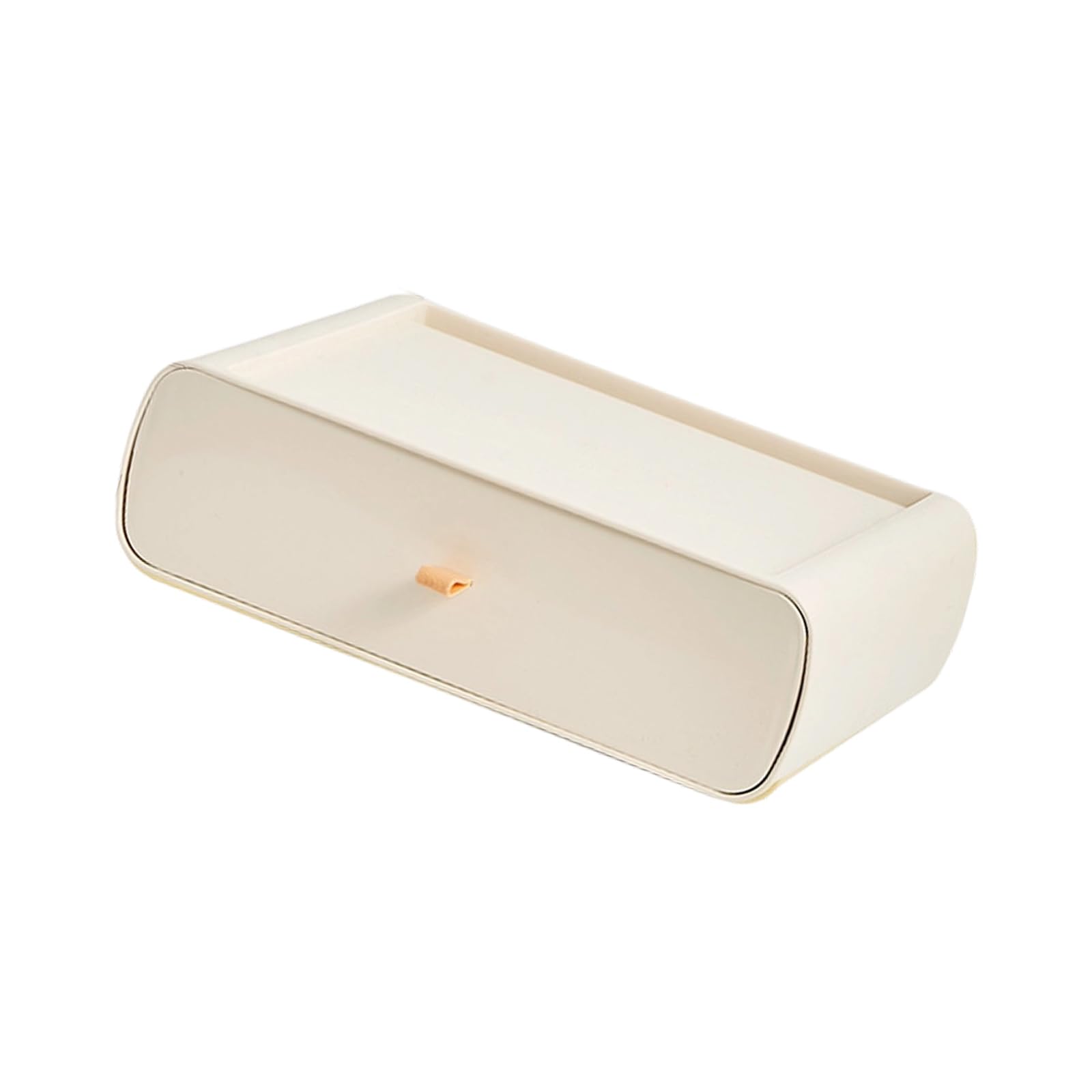 Tsophreniq Multipurpose Stackable Clear Drawer with Nonslip Base for Home Drawer Organizers