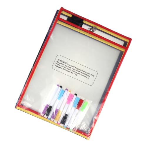 Pochette Transparente Réutilisable pour Éviter le Gaspillage de Papier