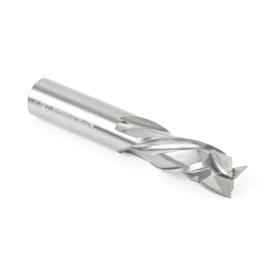 Spirale de compression carbure Amana Tool 46372 mèche de défonceuse bois 1,27cm - 4