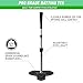 GoSports Baseball & Softball Pro Batting Tee with Heavy-Duty Tripod Base Design and Adjustable Height