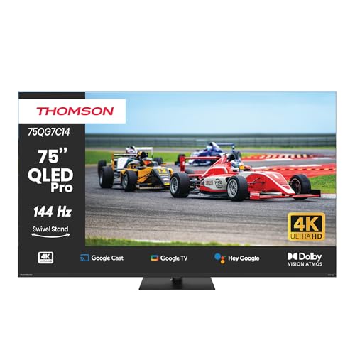 Thomson 75QG7C14 189 cm (75') QLED-TV schwarz / F