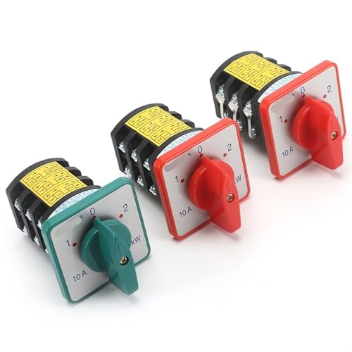 Commutateur à cames tripolaire HZ5D-10 haute précision pour inverseur de source 1.7kW