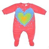AGATHA RUIZ DE LA PRADA Agatha Ruiz De La Prada Baby Strampler, PJ.COMETA 9095W15, Coralle-rot, 6M (66cm)