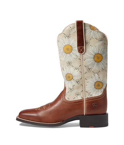 Image of Ariat Women's Round Up Wide Square Toe Western Boot