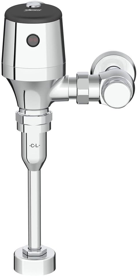 American Standard 6145101.002 Ultima Manual Urinal Flush Valve, Diaphragm-Type, 1.0 GPF, Polished Chrome