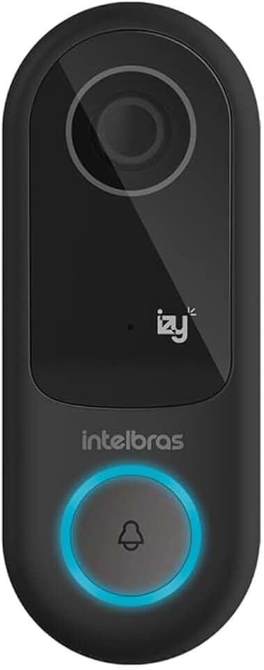 VÍdeo Porteiro Inteligente Izy Smart IVW 3000 Preto Intelbras