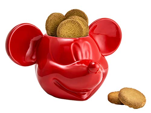 Tarro de galletas Mickey Mouse Joy Toy de cerámica para evitar galletas blandas en la cocina 3