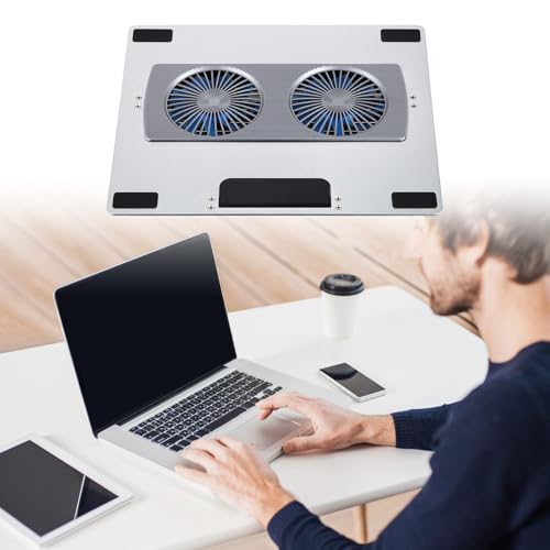 Base Plegable para Laptop con Ventiladores y 6 Alturas miniatura 6