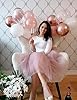 Summer Tutu Skirt Tulle Mesh Layered Midi Skirt fo... #3