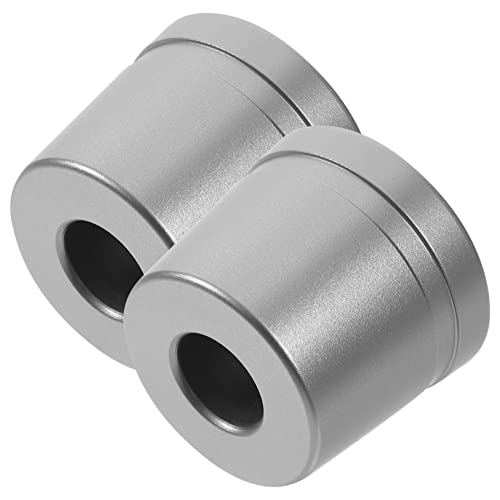 TOVINANNA 2pcs Manual Razor Stand Holder Aluminum Base for Razor Storage Portable Razor Holder Container for Home Travel