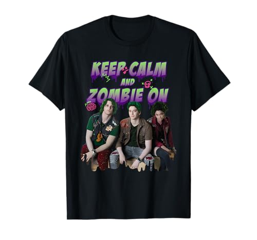 Disney Channel Zombies 2 Keep Calm and Zombie On T-Shirt