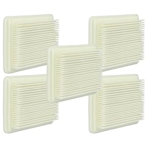 vhbw 5X Staubsaugerfilter kompatibel mit Bosch UniversalVac 18 Staubsauger - HEPA-Filter Weiß