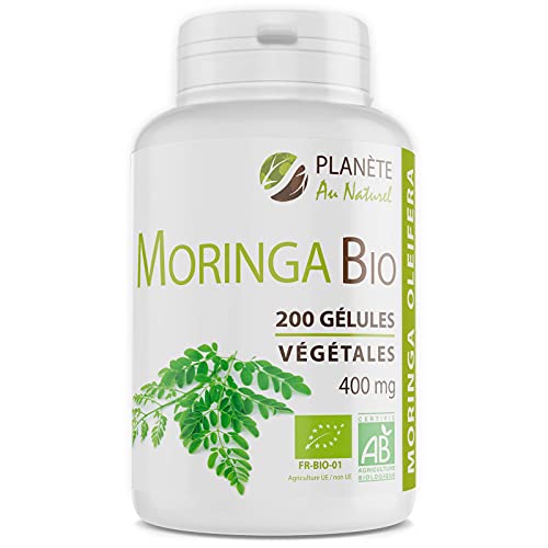 Moringa Oleifera Bio - 400mg - 200 gélules végétales Cover