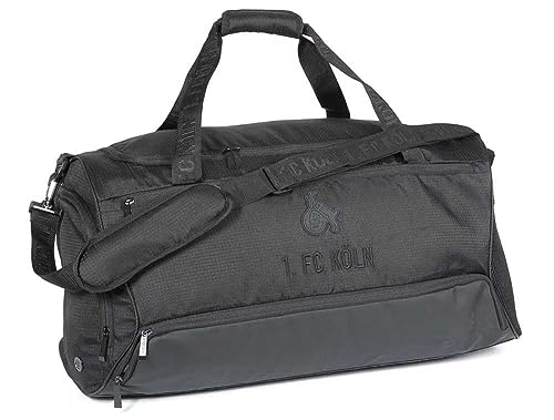 1. FC Köln Sporttasche - All Black - Tasche | schwarz | Weekender