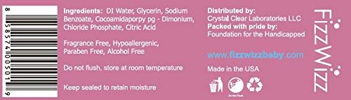 FizzWizz Pacifier, Nipple and Bottle Wipes, 30 Count, 3 Pack - Thumbnail 4
