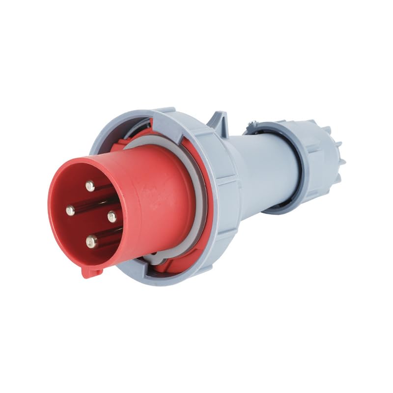 IEC60309 IP67 wodoodporny zestaw gniazd przemysłowych 5 pinów 63 A 380 V-415 V 3P + E+N 6H do lotnictwa i przemysłu.