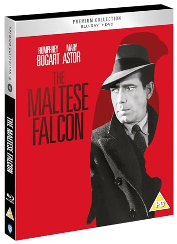 The Maltese Falcon Slipcased Edition Blu Ray / Dvd / Digital Download / Art Cards / Region Free Blu Ray