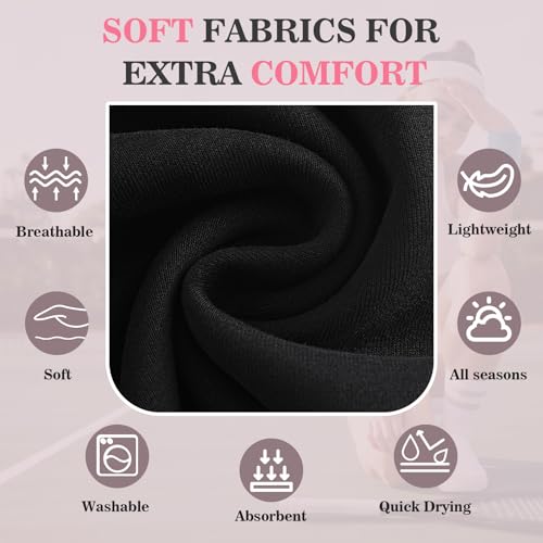 Image of 8 Pack Headbands for Women, Elastic Soft Hair Bands Non Slip Women's Fashion Headbands for Daily Workout Yoga Running
