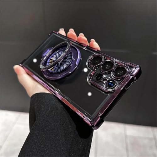 Coque transparente Galaxy S22 Ultra magnétique antichoc contre les chutes