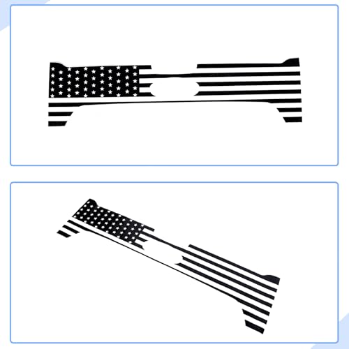 Image of Aunginsy Trunk Tailgate Panel Decal Sticker Wrap Compatible with Ford Maverick 2022-2025 Trunk Tailgate Door Panel American Flag Graphics Precut Vinyl Decal Decorative Sticker Protection Accessories