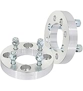 Aazon.co: ZS 4x137 Wheel Spacers, 2" Thick Hub Bore 110 With 10×1 - View #8