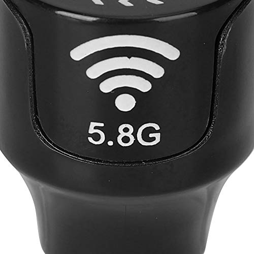 RC High Gain Antenne, 5,8 GHz 3dBi LHCP High Gain High Efficiency. Antenne Brandneu Schwarz Rot für FPV Racing Drone RC Teile Zubehör(schwarz （Bohrung）) Zubehör Für Modellflugzeuge
