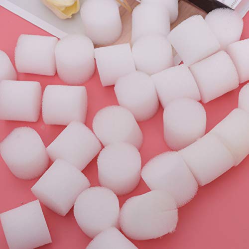 DOITOOL 50 pcs Hydroponic Sponge Non-toxic Planting Soilless Anti-dust Gardening Tool Cultivation Seedling Sponges for Planting Base Greenhouse