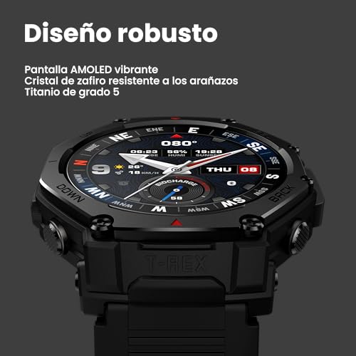 Reloj Inteligente Deportivo con Linterna y Mapas Sin Conexión para No Perderse 3