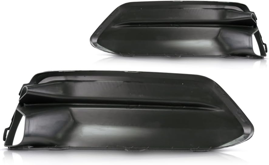 KarParts360 For Honda Accord 2018 2019 2020 Fog Light Cover Driver And Passenger Side | Pair | Front | Textured Black | Replacement For HO1038143, HO1039143 | 71107TVAA00, 71102TVAA00
