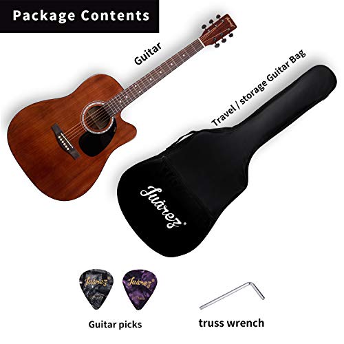 Image of JUAREZ Arpeggio Guitar JRA41MAH, mahogany
